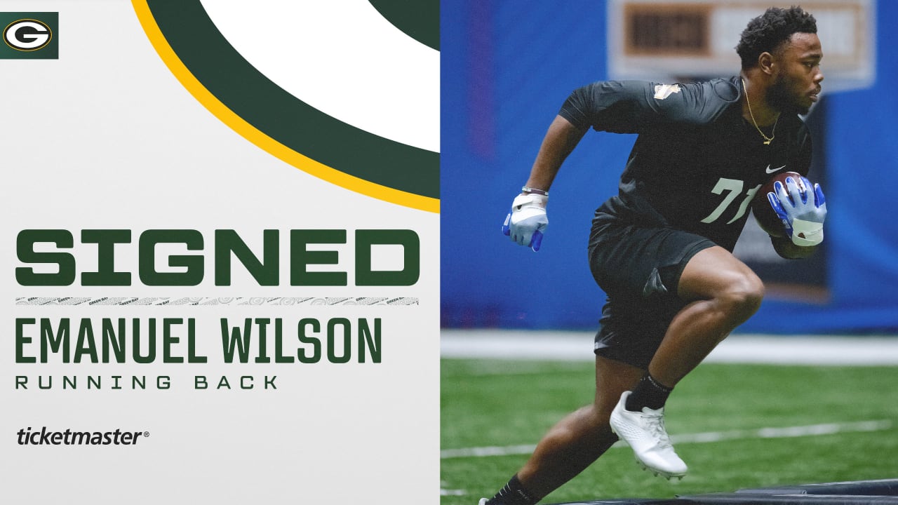 Packers sign RB Emanuel Wilson