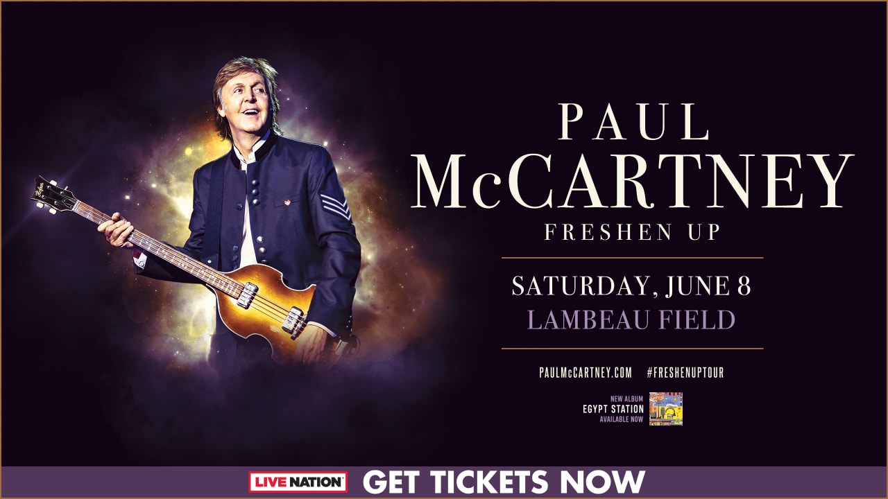 Paul Mccartney At Lambeau Field June 8