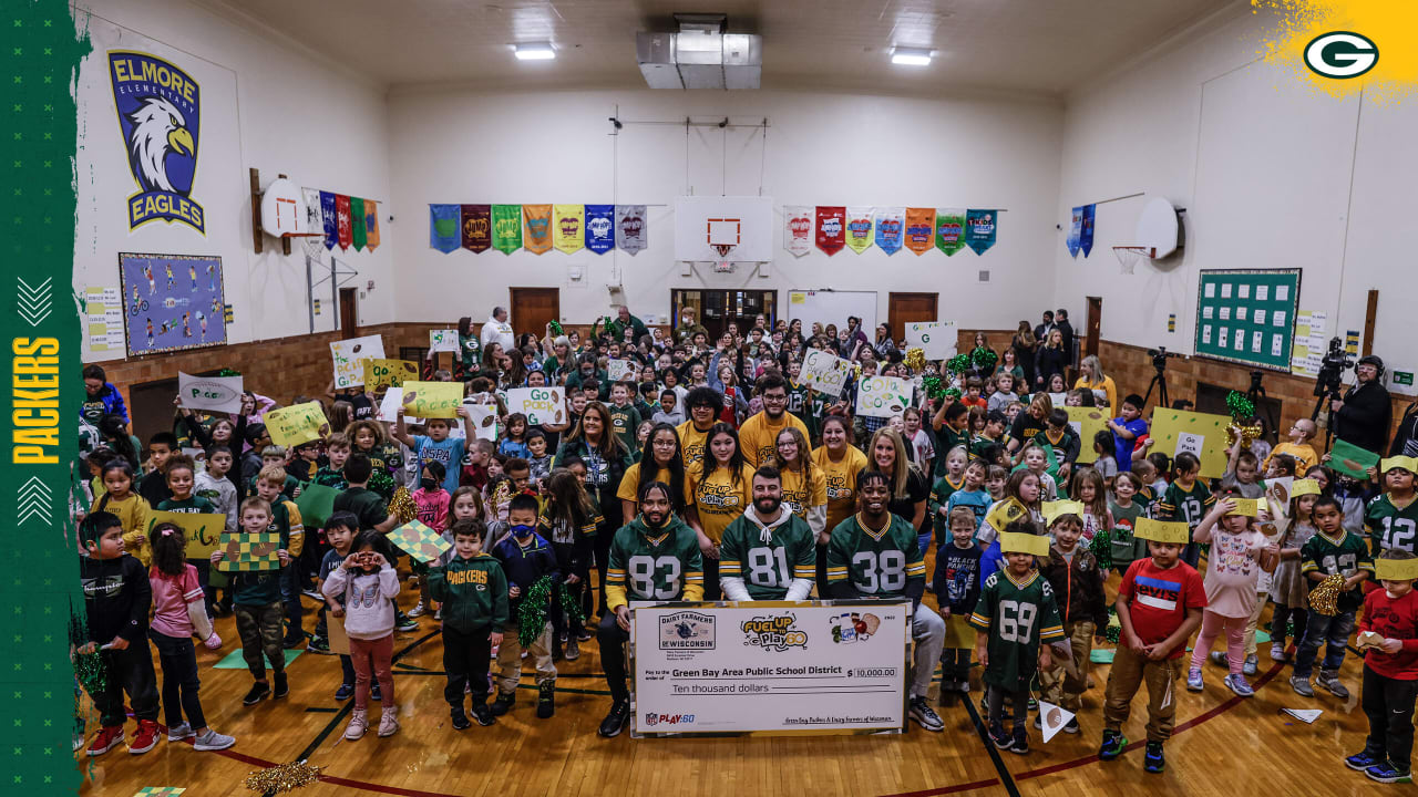 Green Bay Packers Fuel Up to Play 60 and present Hometown Grant
