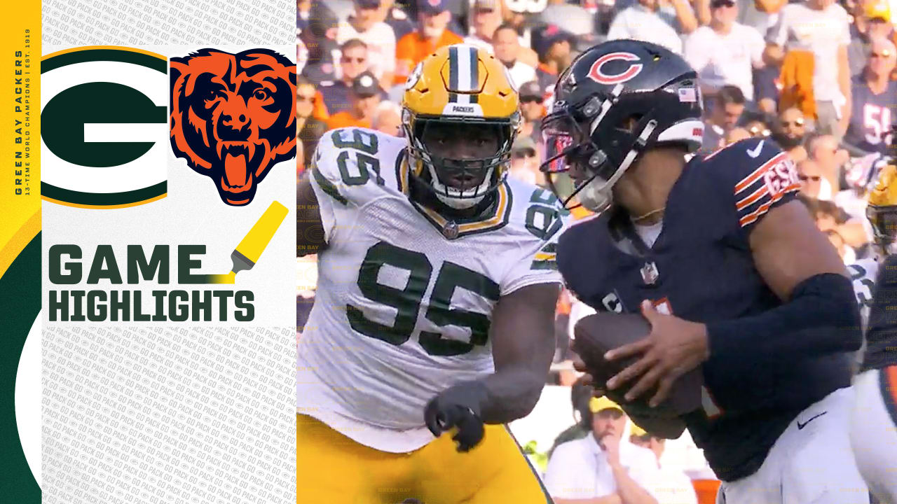 Devonte Wyatt's first sack of 2023 goes for 11yard loss Packers vs