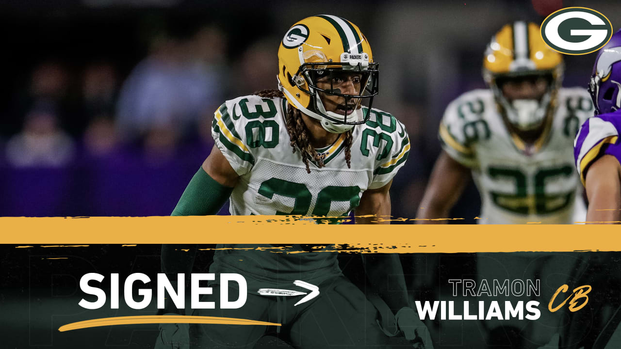 Packers sign CB Tramon Williams in training group
