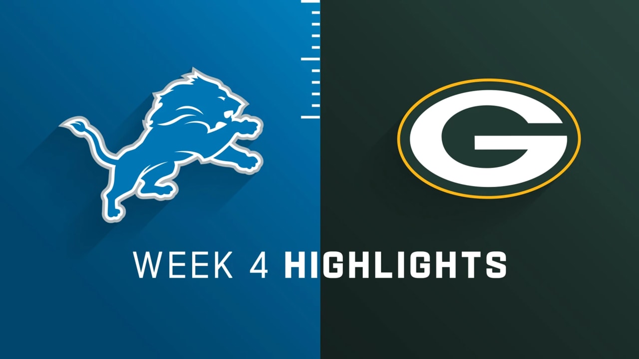 green bay packers against detroit lions