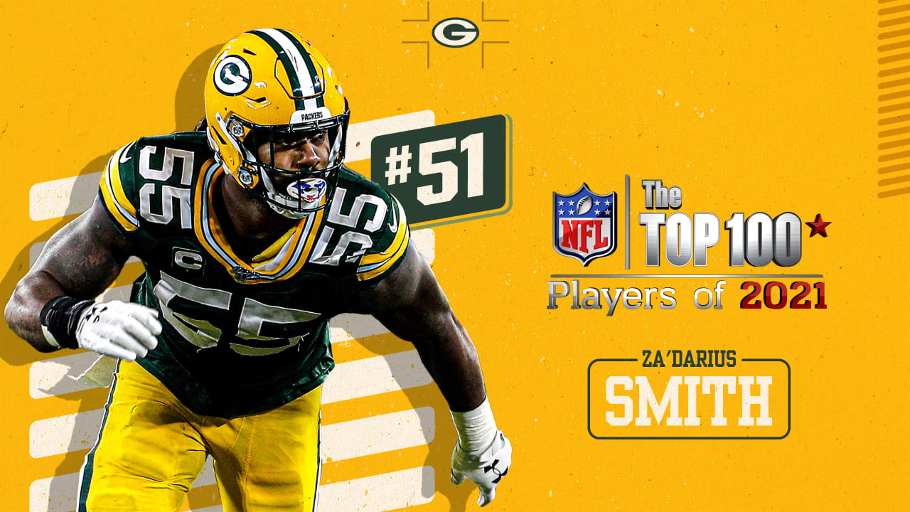 Top 100 Rankings Packers Lb Za Darius Smith Comes In At No 51