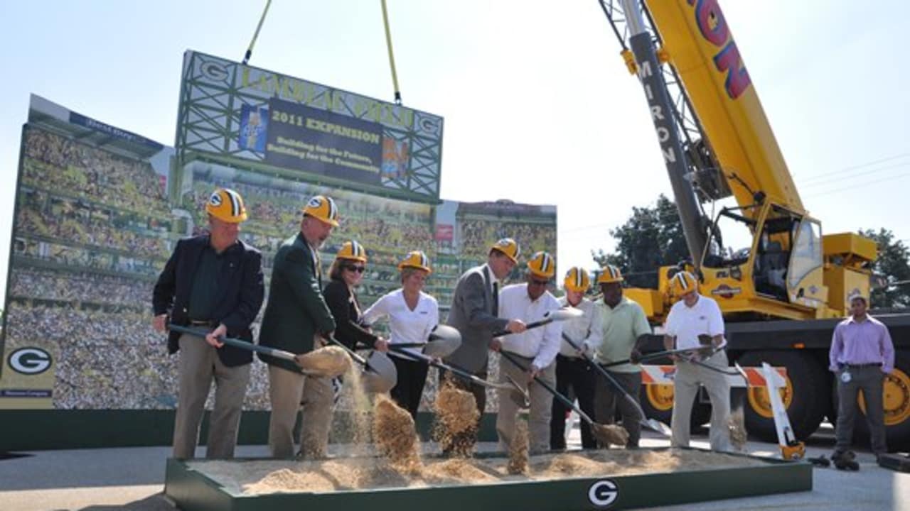 Lambeau Field Expansion Groundbreaking Ceremony
