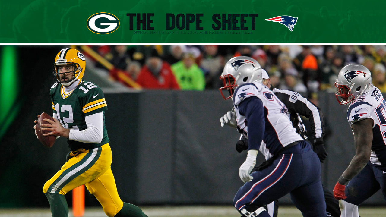 New England Patriots - Green Bay Packers: Game time, TV channel