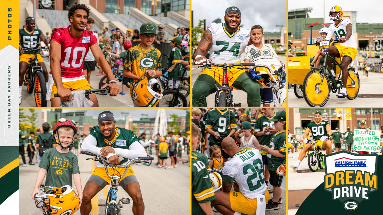 View photos of the Green Bay Packers second day of 2023 training camp