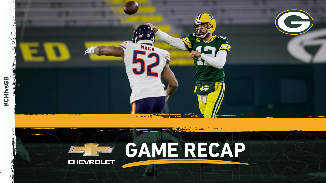 Rodgers' 4 TD passes help Packers roll over Bears 41-25