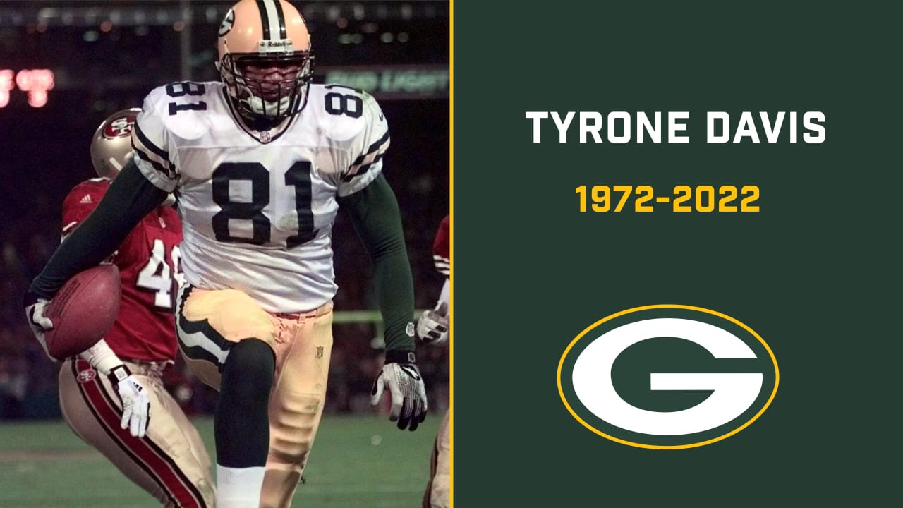 Former Packers tight end Tyrone Davis dead at 50