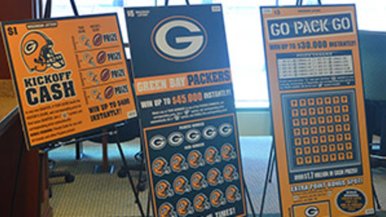 Packers, Wisconsin Lottery announce new scratch tickets