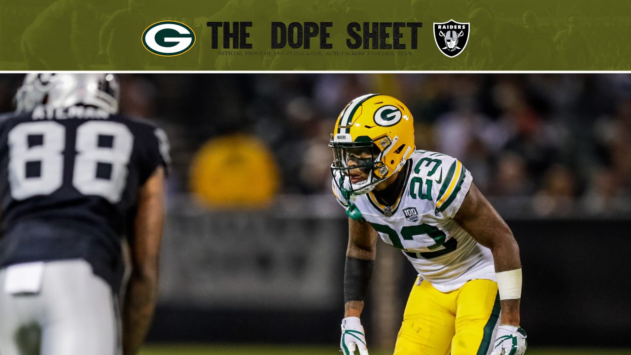 Dope Sheet: Packers travel East to take on the Steelers