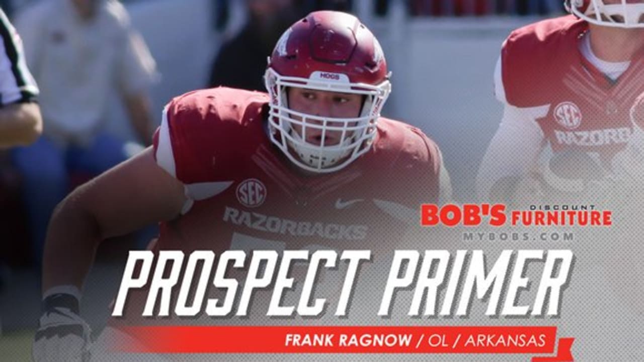 It starts up front': Lions draft Arkansas OL Frank Ragnow