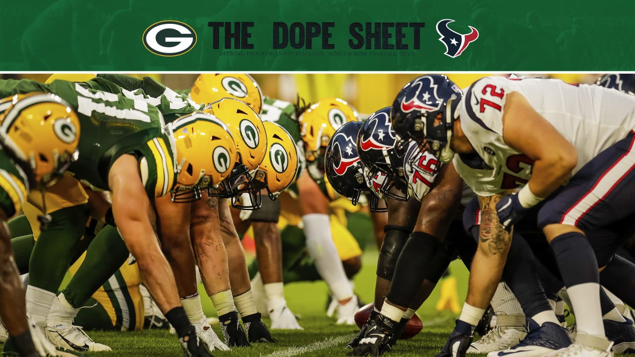 Event Feedback: Green Bay Packers vs. Houston Texans - NFL Preseason