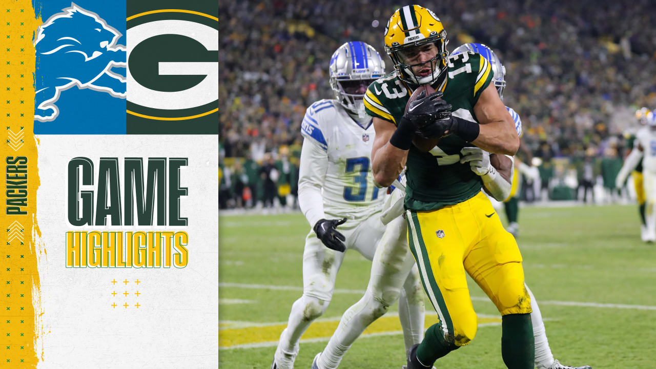 Aaron Rodgers throws playaction TD pass to Allen Lazard Packers vs