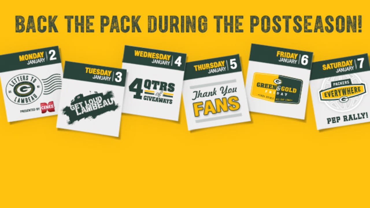 Packers invite fans to join in the playoff excitement