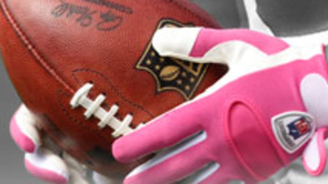 Raiders Breast Cancer Awareness Mini Football Helmet Decals