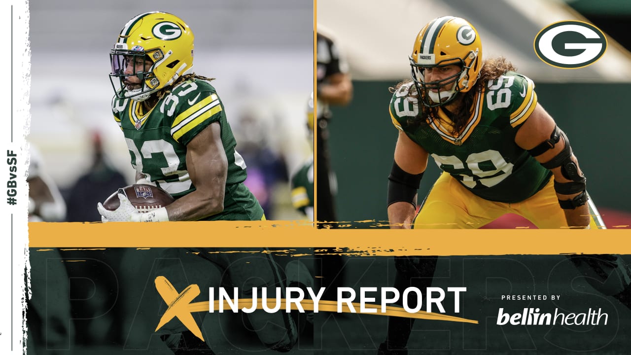 Packers list RB Aaron Jones, T David Bakhtiari as questionable for Thursday  night