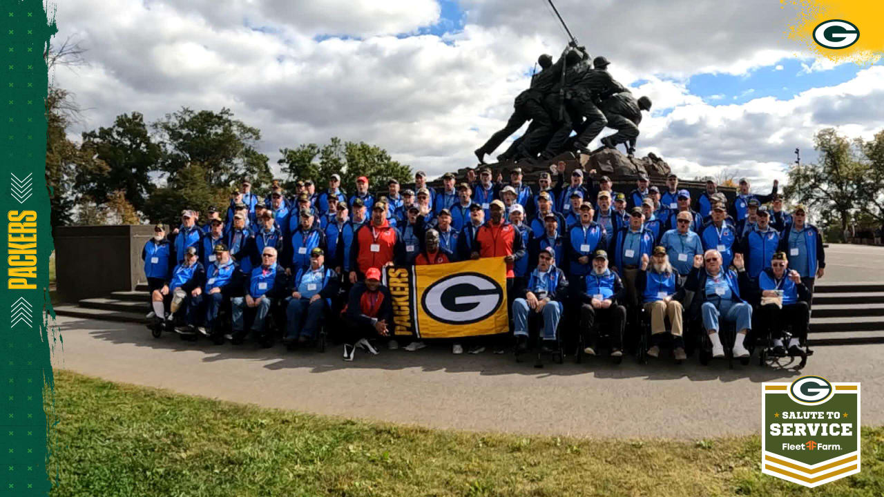 Campaign launch: Packers, Fleet Farm kick off 'Salute to Service'