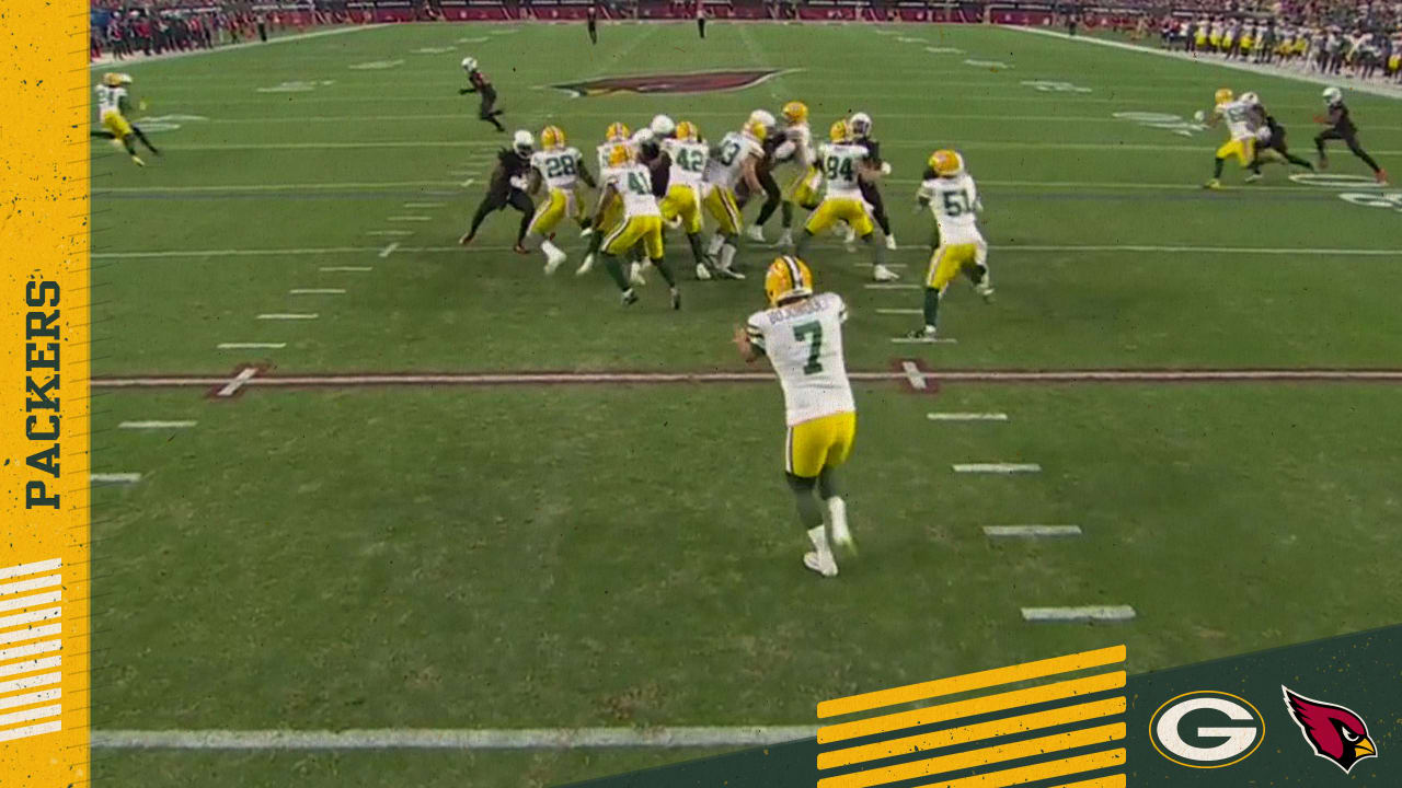 Interception in the end zone seals Packers' 24-21 win over Cardinals