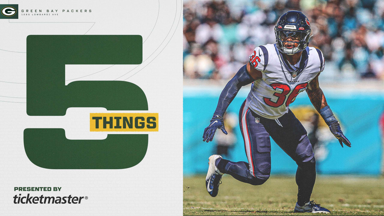 5 things to know about new Packers S Jonathan Owens