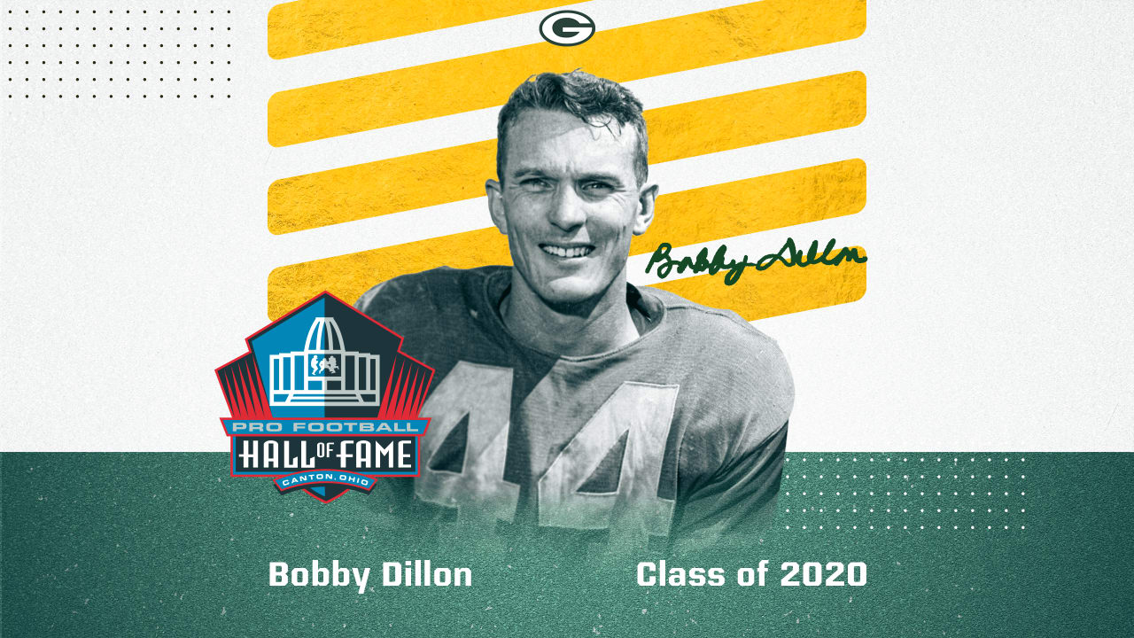 With Hall of Fame induction, Bobby Dillon finally getting his due