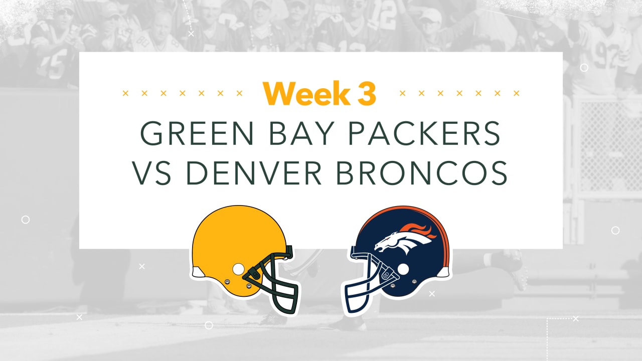 Infographic: Packers-Broncos Preview