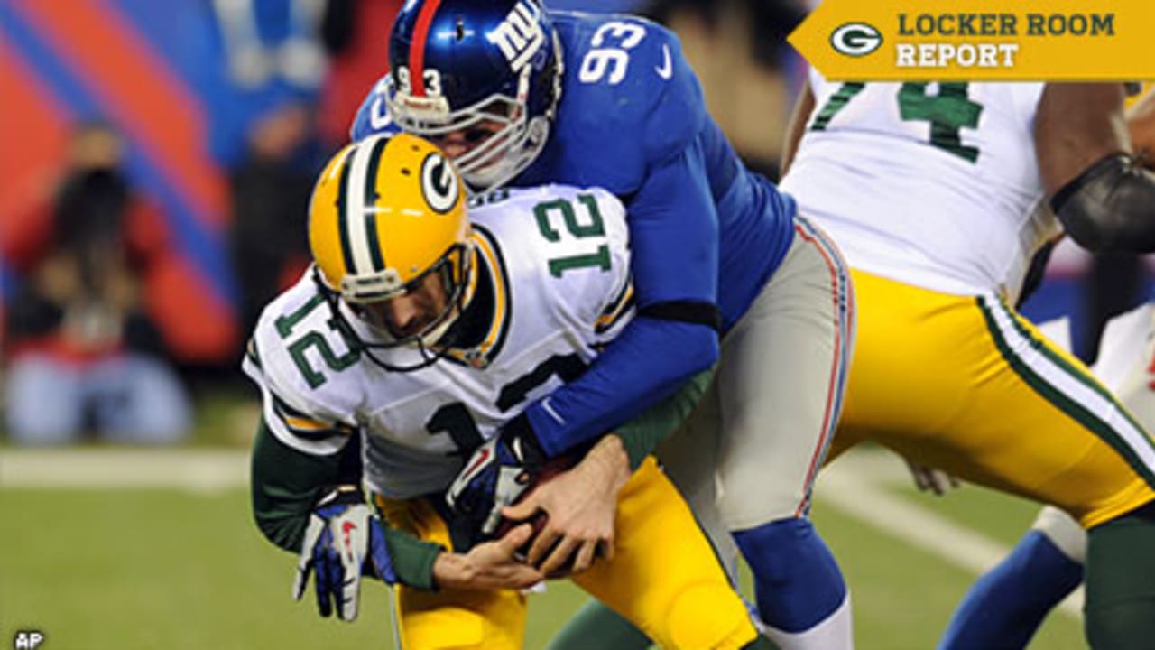 Aaron Rodgers stymied by Giants' pass rush as Packers fall 