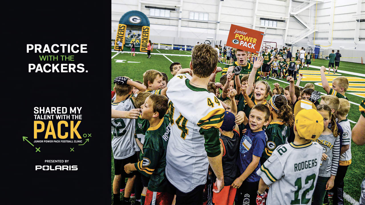 Packers' 23rd annual 'Junior Power Pack Kids Clinic' set for June 4