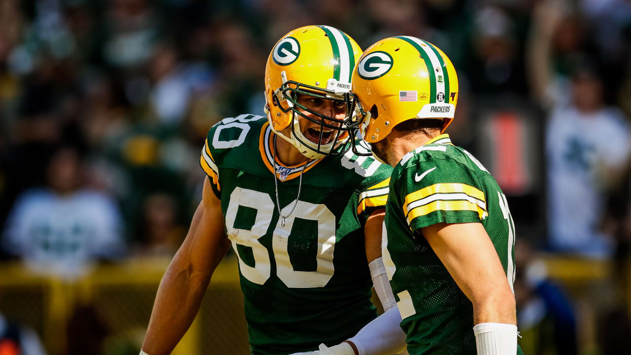 How old is Jimmy Graham? Saints TE scores first TD since 2021, does Lambeau  Leap vs. Packers