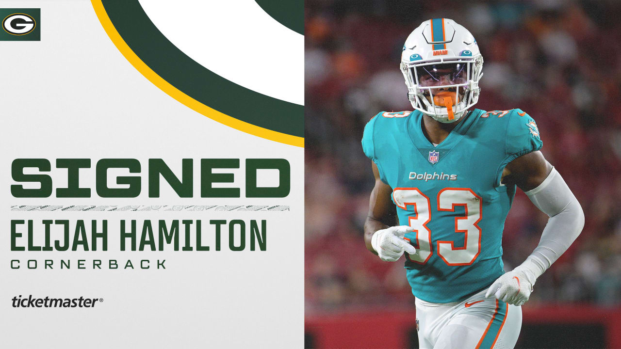 Packers sign CB Elijah Hamilton