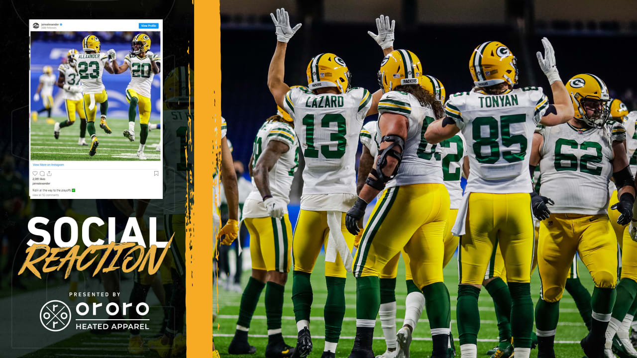 Social Reaction: Packers become back-to-back NFC North Champs