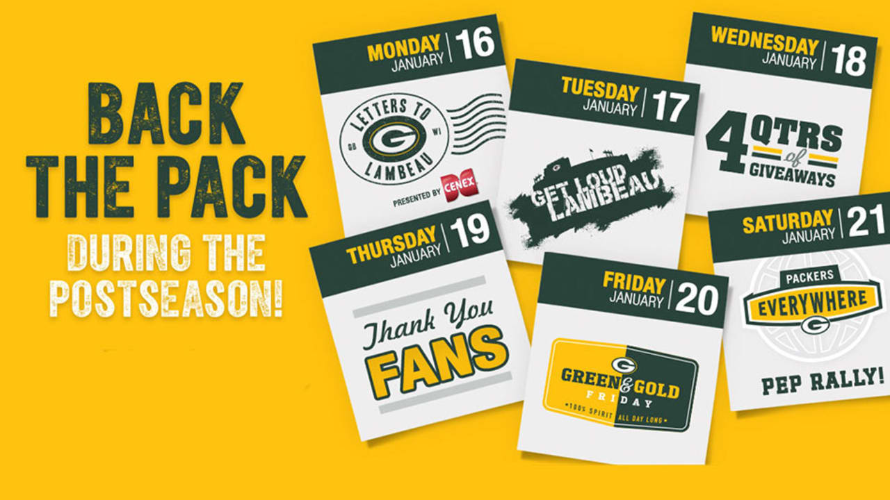 Packers invite fans to join in the playoff excitement