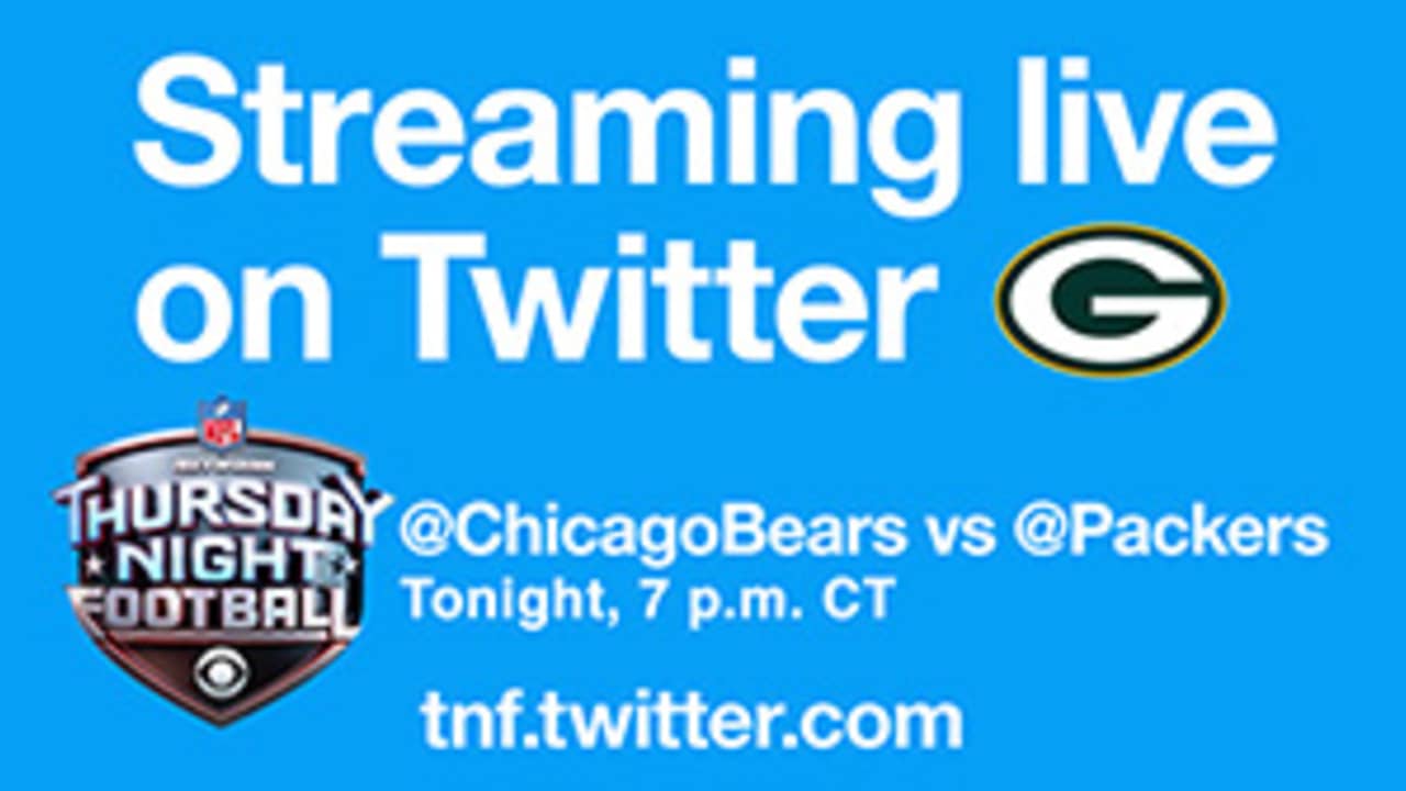 Packers game to be streamed live on Twitter