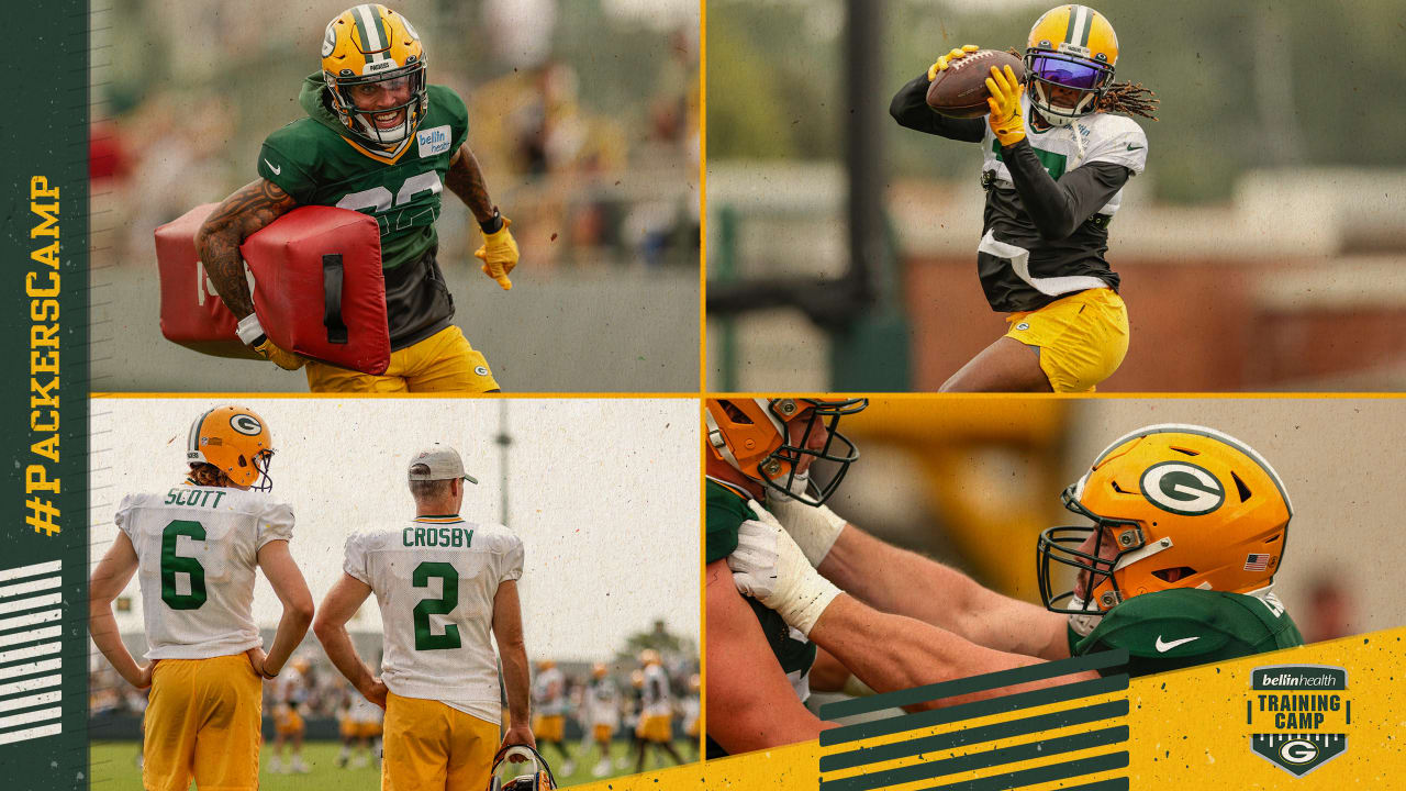 Packers put in work during practice on team's 102nd birthday