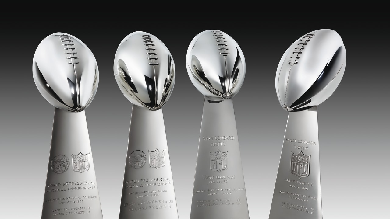 Denver Broncos Super Bowl Championship VINCE LOMBARDI Trophy 9&