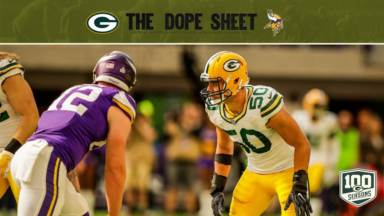 Packers face division foe Vikings on the road