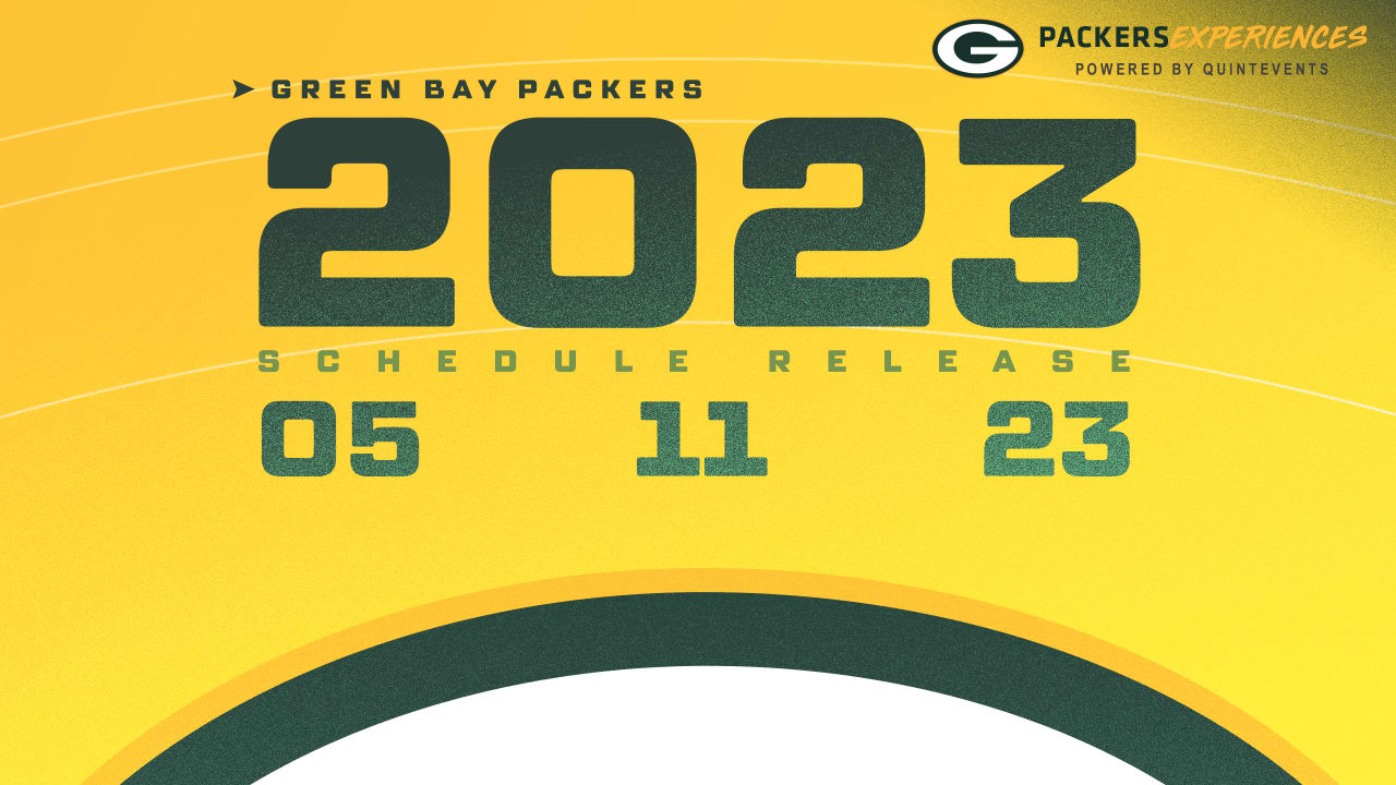 Here are Packers' opponents for 2023 season