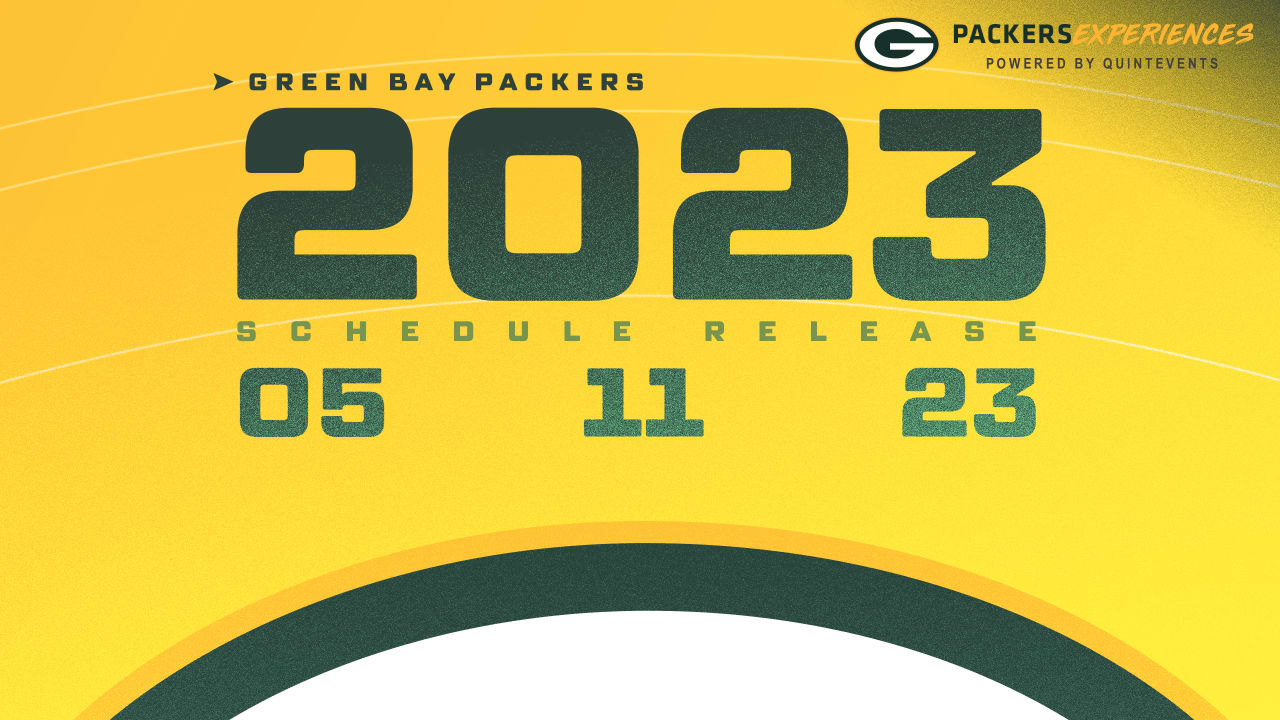 Packers finalize 2023 preseason schedule