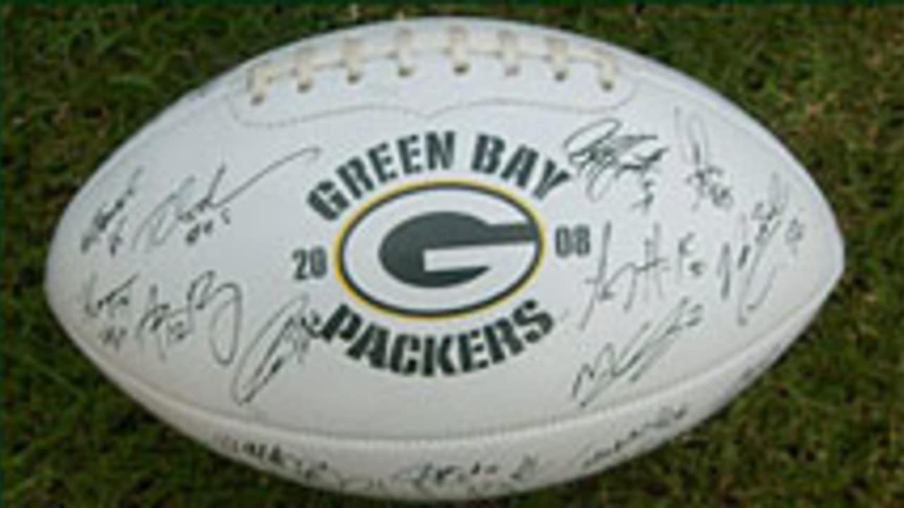 Charitybuzz: Take Home a Football Autographed by the 2012 Green Bay Packers