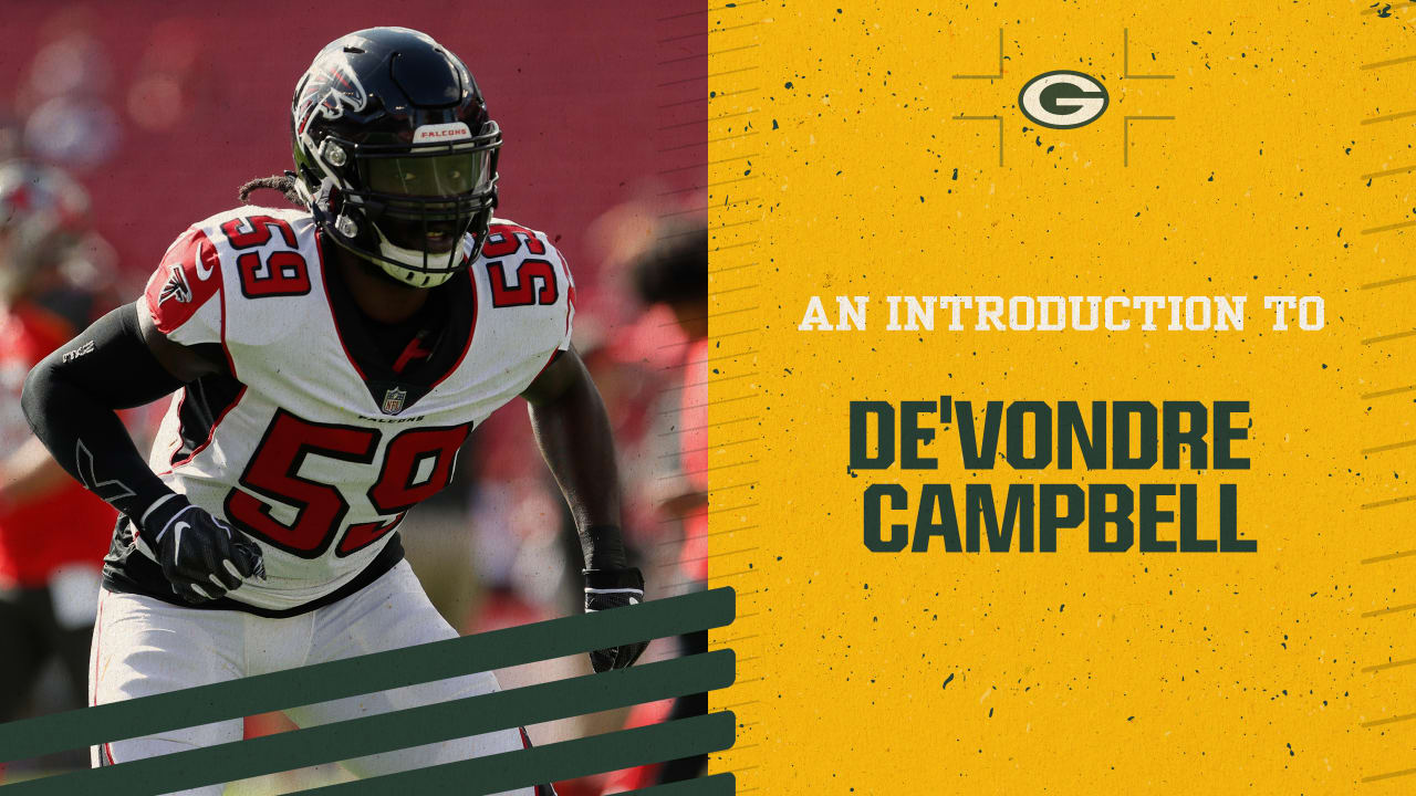 De'Vondre Campbell, Green Bay Packers LB, NFL and PFF stats