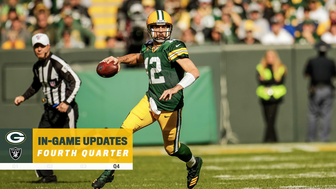 NFL - FINAL: Green Bay Packers score five TDs to improve