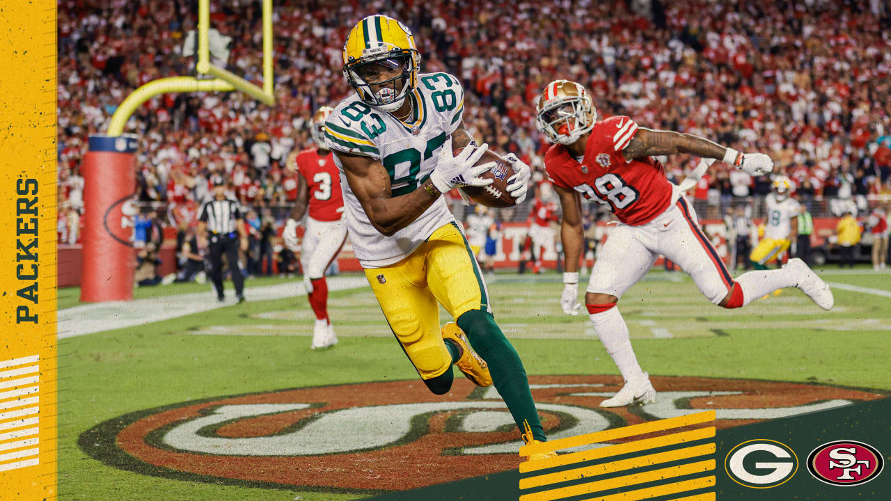 Aaron Rodgers starts another NFL playoff drive as Green Bay Packers host  San Francisco 49ers 