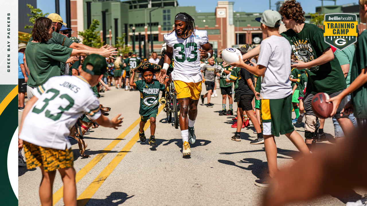 Packers announce times for last two public practices of training camp