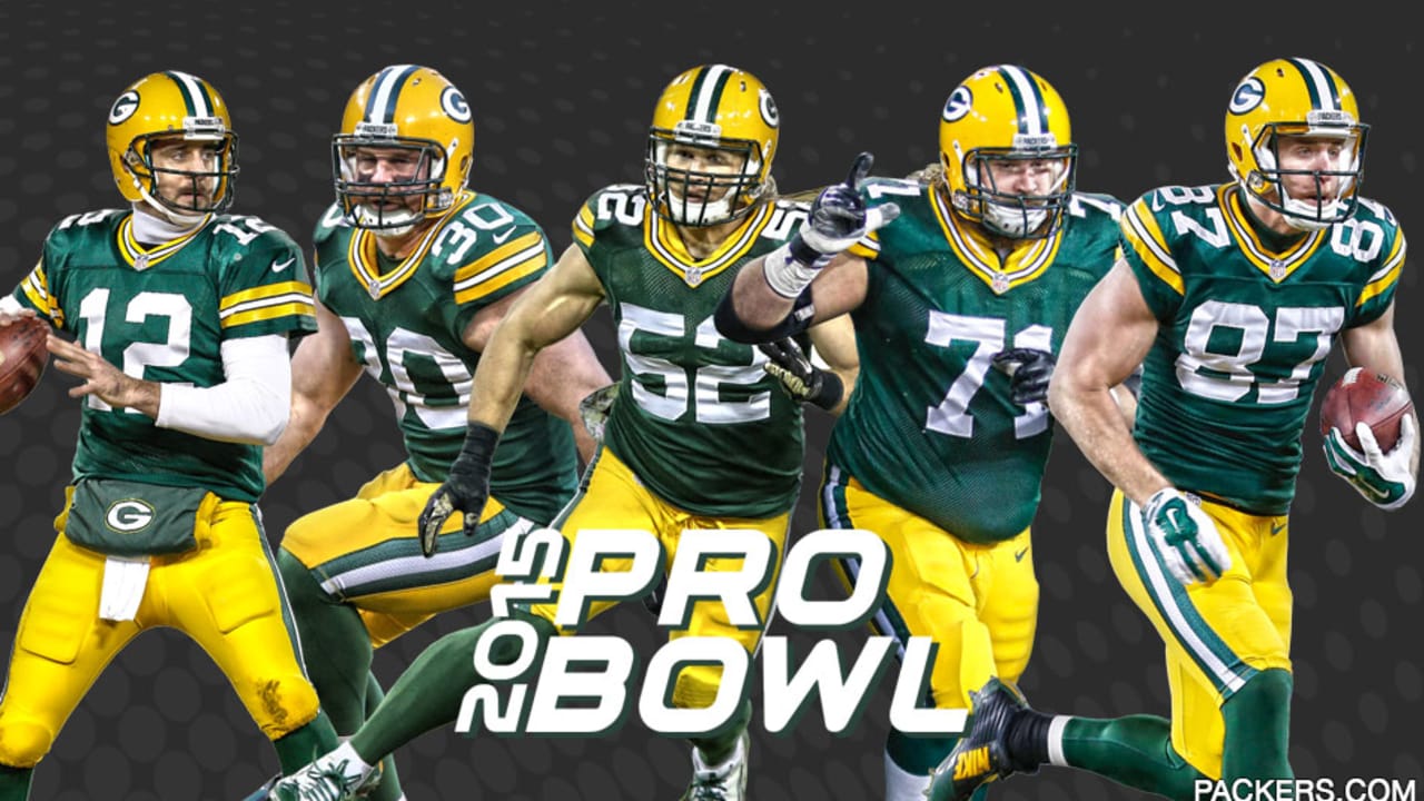 Five Packers selected to the Pro Bowl