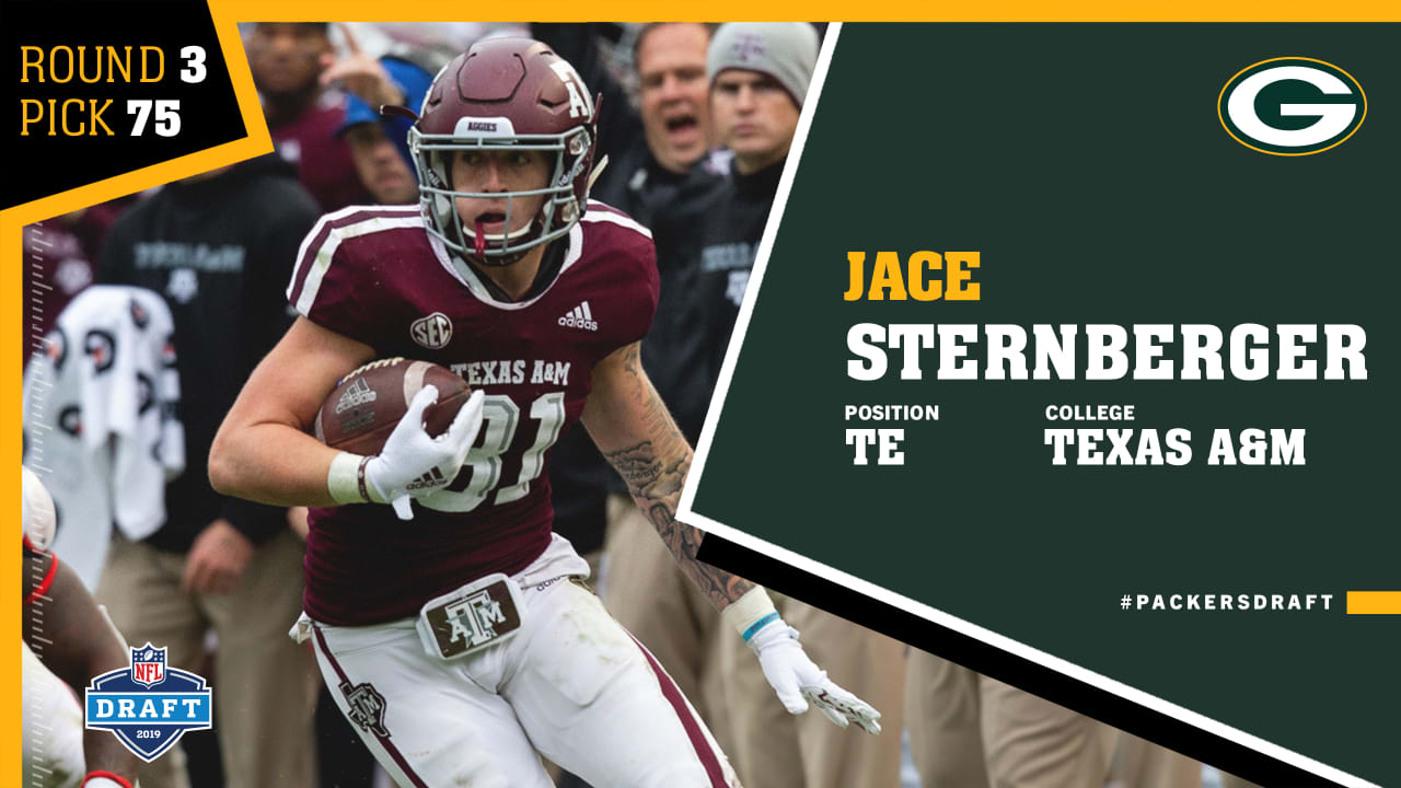 Former Packers TE Jace Sternberger signing with Bills