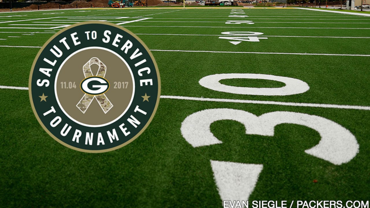 Packers host Salute to Service flag football tournament at Titletown