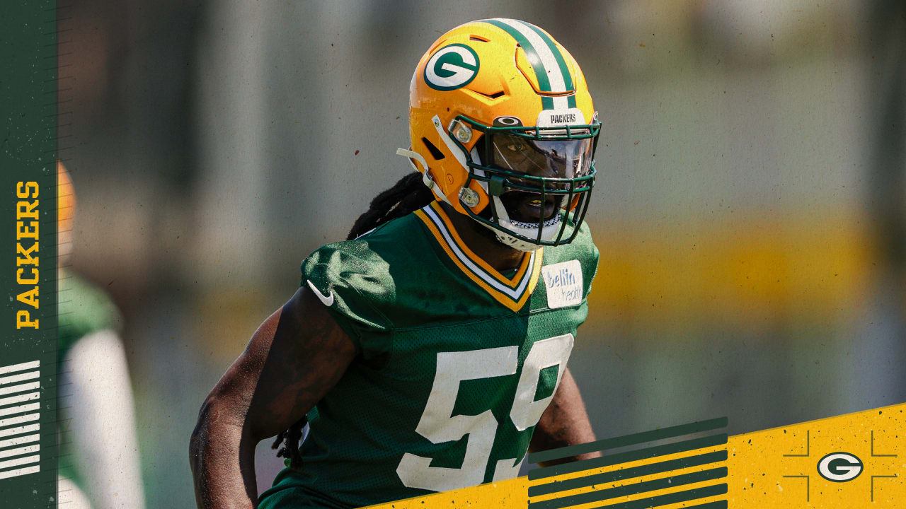 Packers linebacker De'Vondre Campbell is souped up, on and off the field -  Acme Packing Company