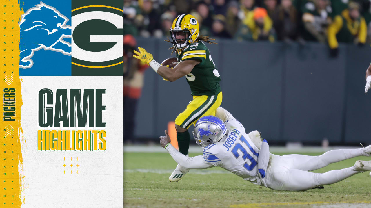Aaron Jones earns hardfought 17 yards Packers vs. Lions
