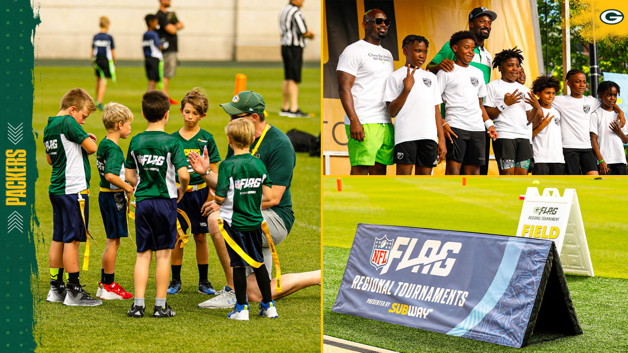 Photos: Packers host first-ever Girls Flag Open event in Green Bay