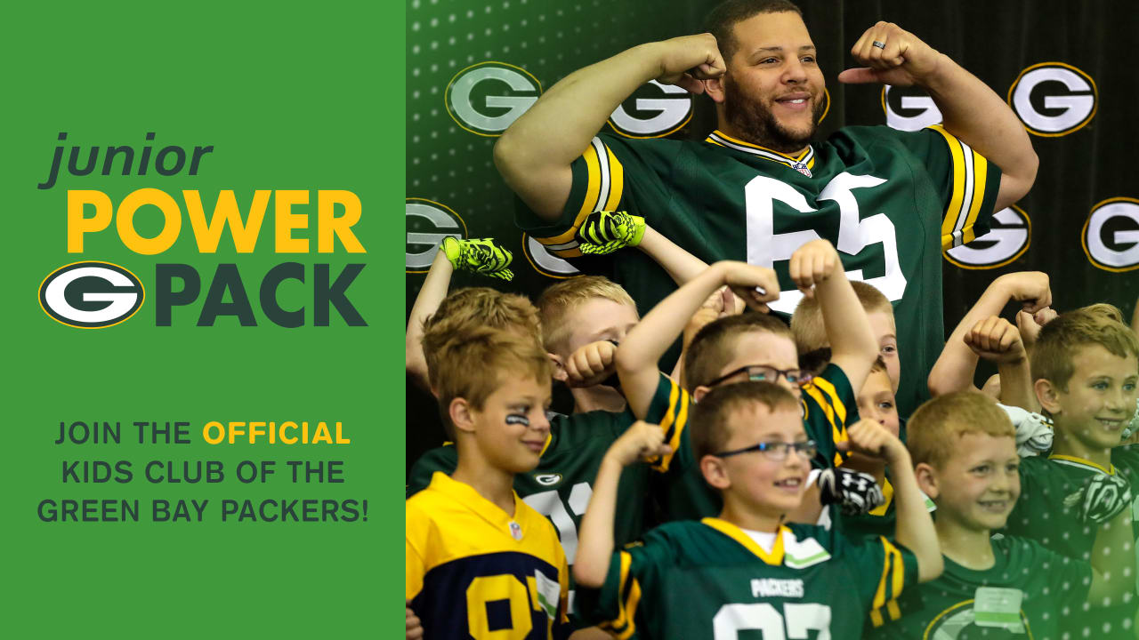 Green Bay Packers Kids in Green Bay Packers Team Shop 