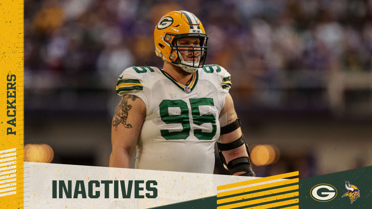 DL Tyler Lancaster active for Green Bay | Packers-Vikings inactives